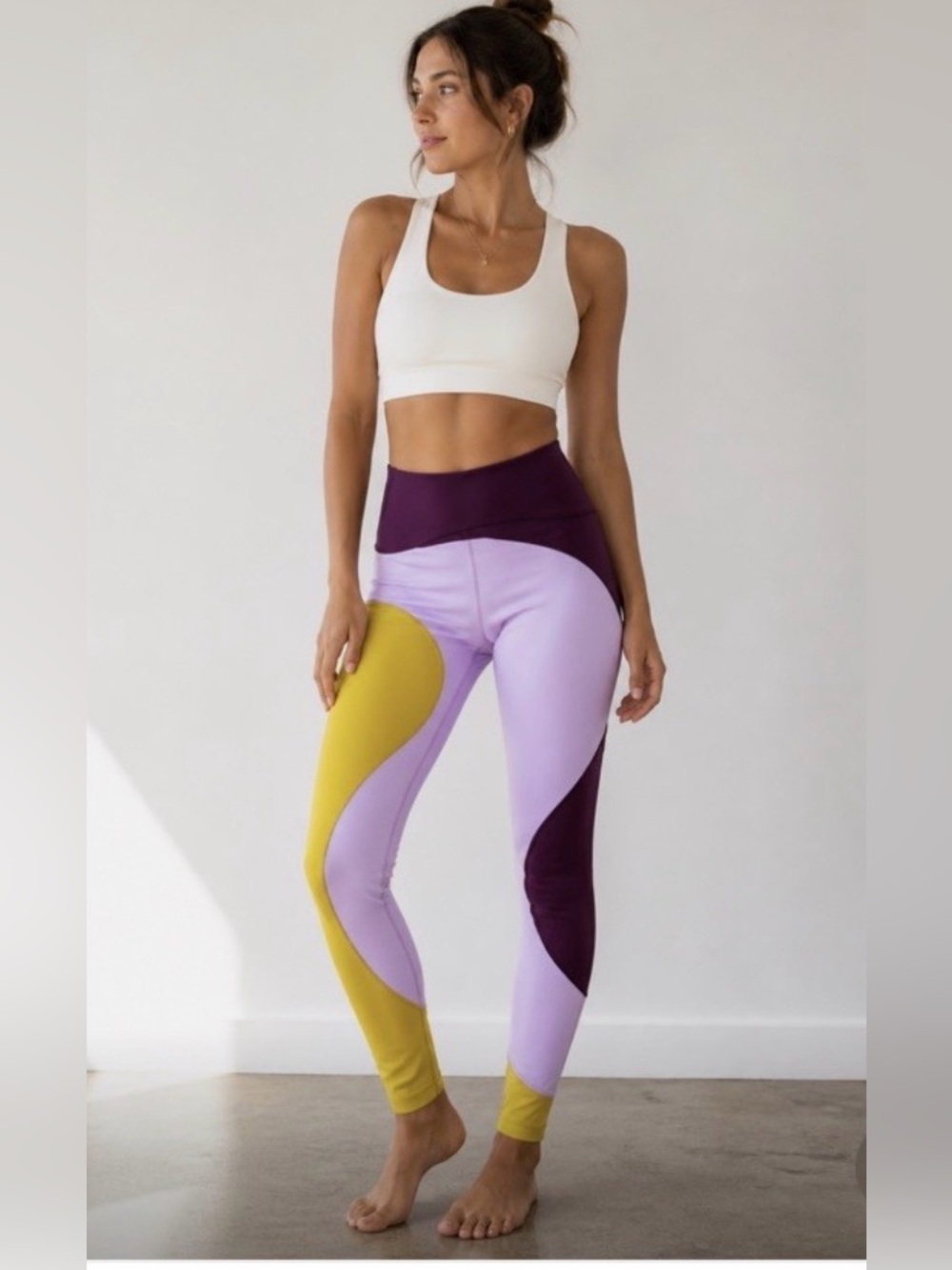 Women's Lululemon X Roksanda Inner Expanse Tights Leggings 25" Size 10 NWOT